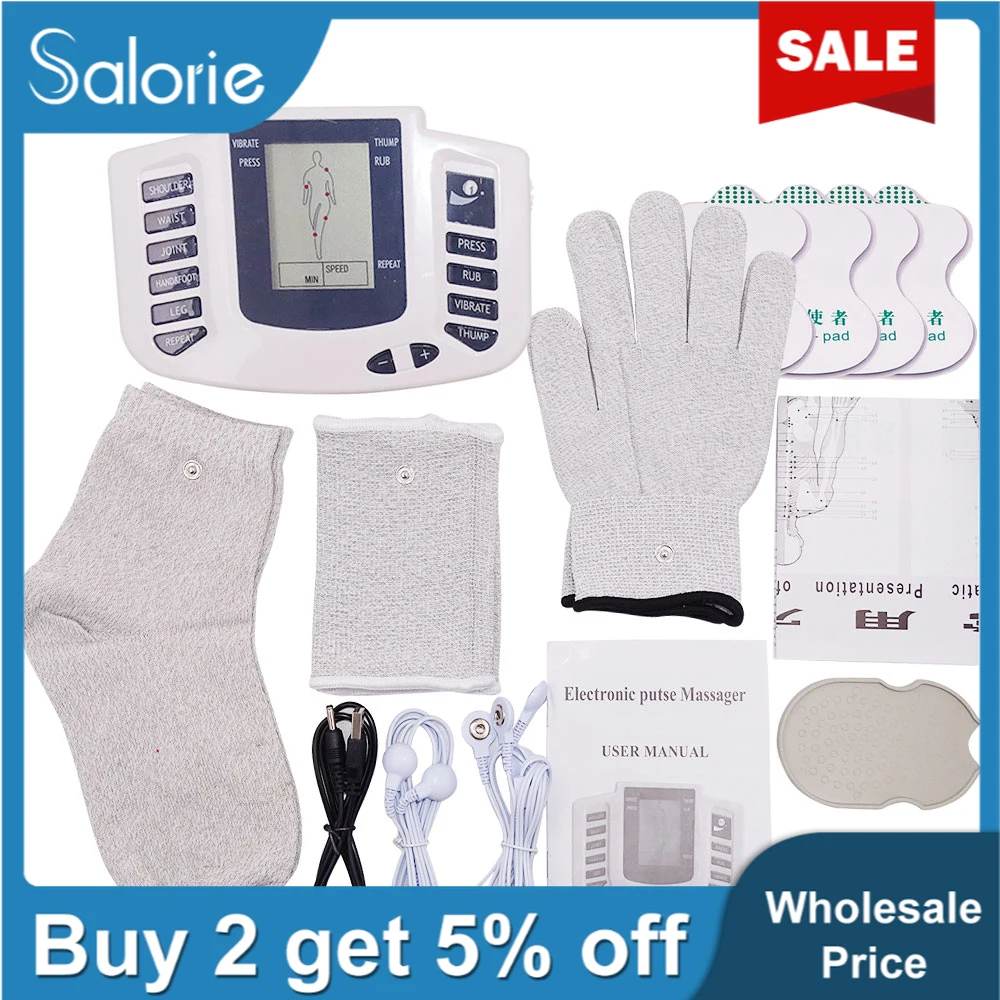 Уход за кожей шеи Массаж ног терапия электронное тело для похудения импульсный