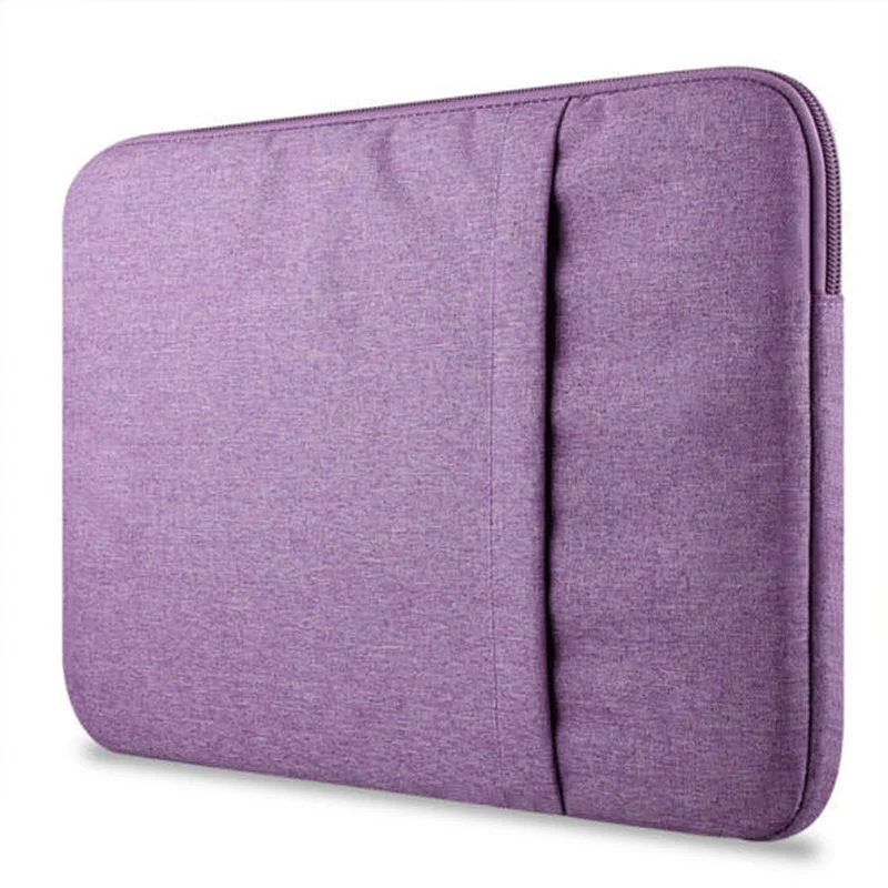purple Чехол для ноутбука, сумка для ноутбука, нейлоновый чехол для MacBook Air Pro 13, чехол, сумка для ноутбука 11,12, 13,15 дюймов, защитный чехол для ноутбука - Цвет: purple