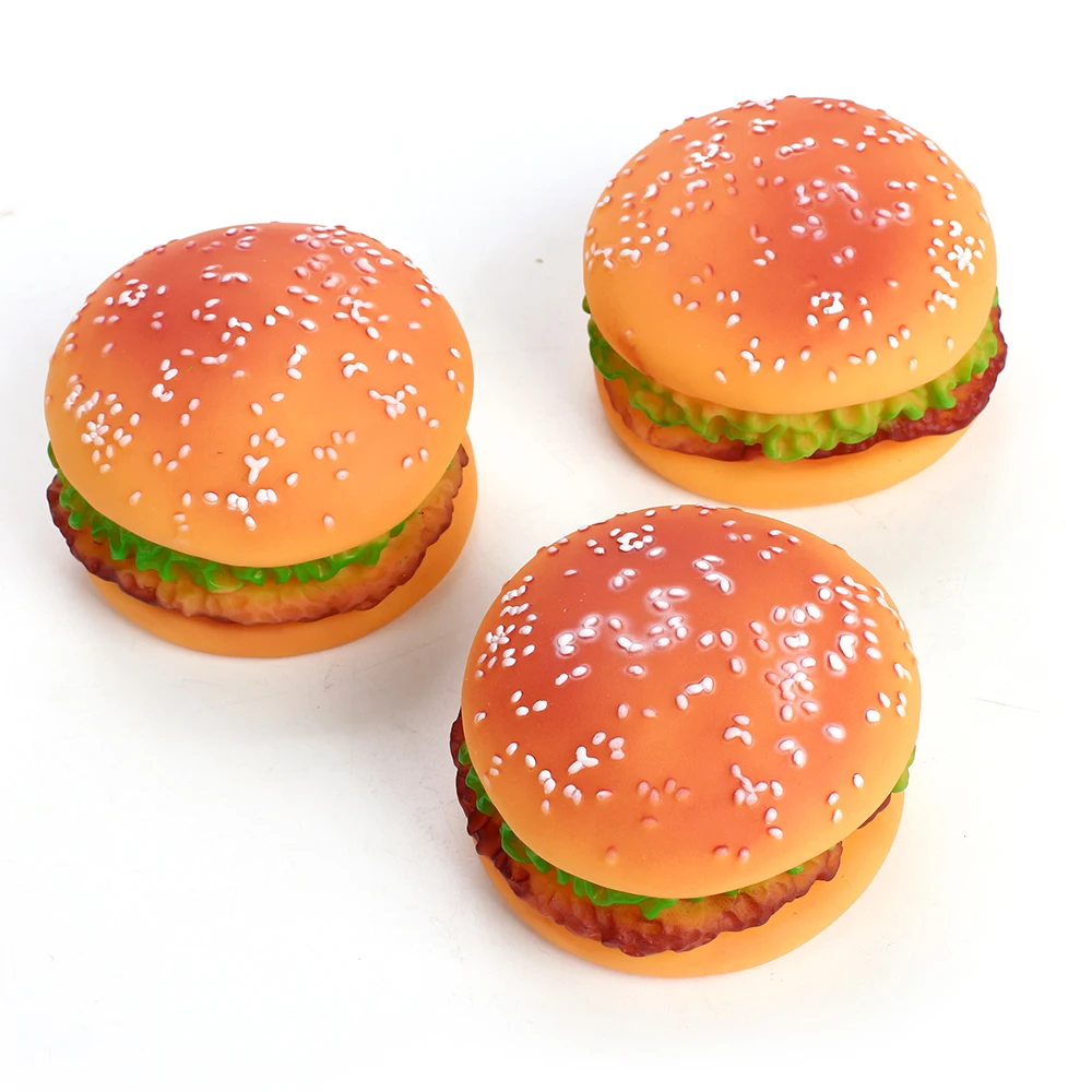 Товары для домашних животных бургер собака звуковая игрушка творчество