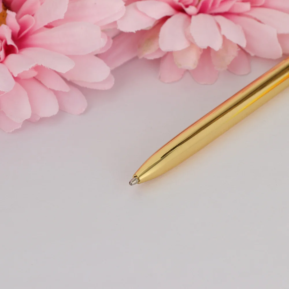 

Wedding Signing Pen with Gold Plated Metal Love Holder Party Pen Set (Gold)