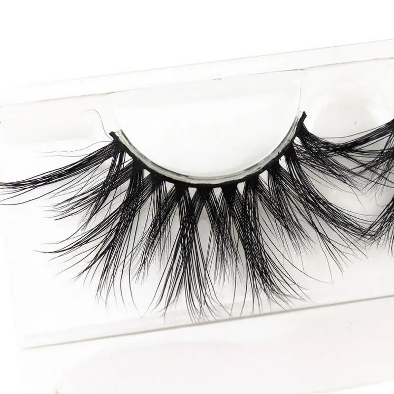 100% норковые ресницы 25 мм 3D для наращивания макияж натуральные накладные объемные