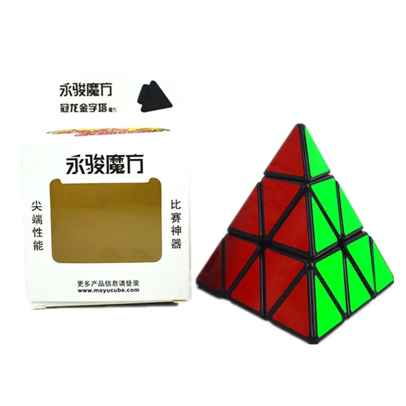 YongJun GuanLong пирамида магический куб скоростная игра игрушка для взрослых и детей
