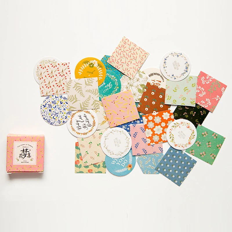 40 штук упак. милый цветок мечта блокнот стикер s выложил ЕГО кавайный планировщик