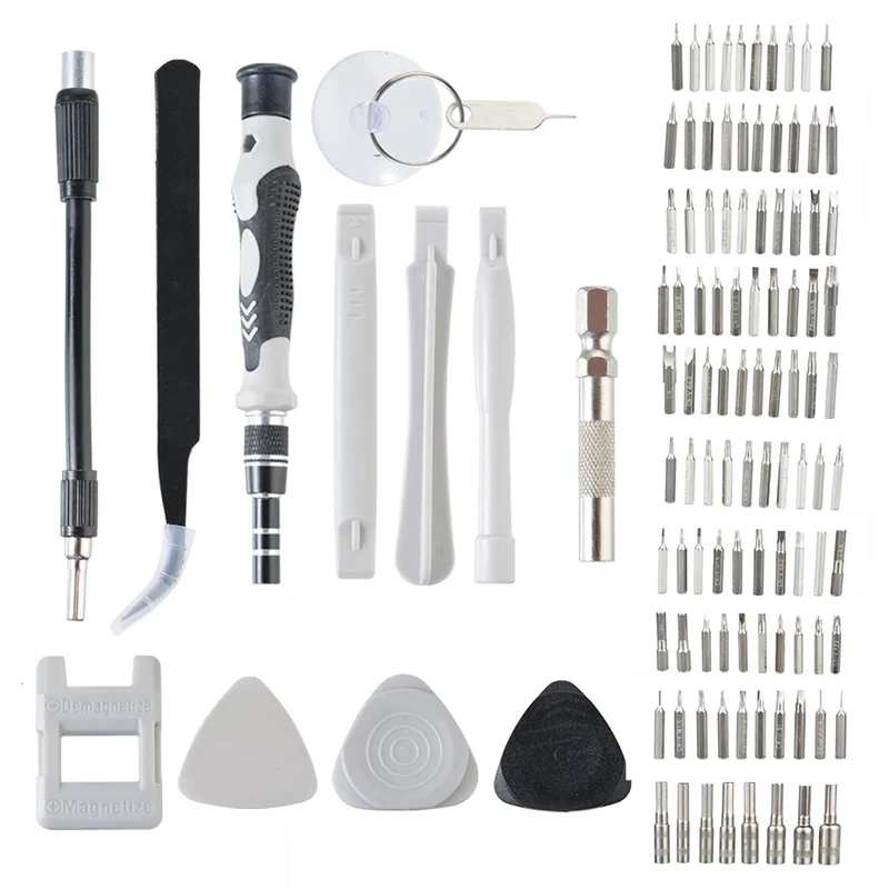 Набор отверток 115 в 1 прецизионные магнитные отвертки биты Torx изолированные