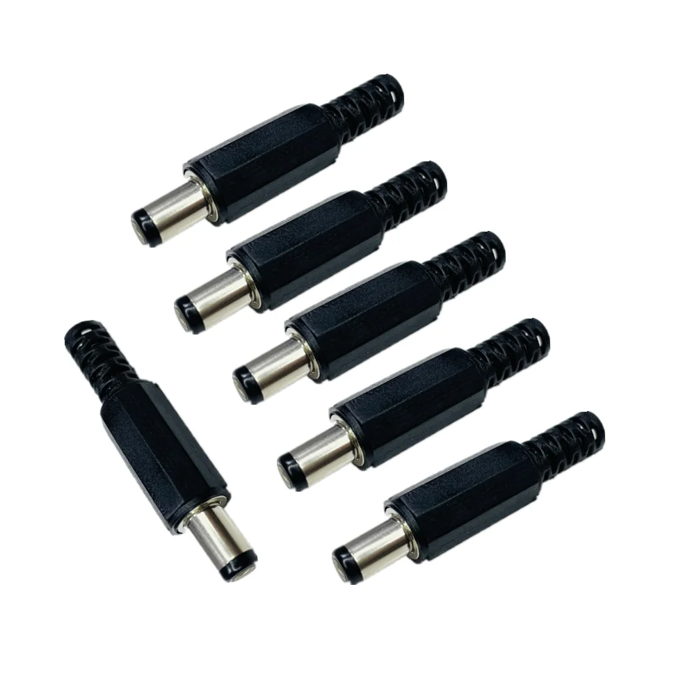 

5/10Pcs High quality DC Connector 5.5*2.1MM/5.5*2.5 Power Jack DC Power Conector 5.5x2.1 Terminals Adapter