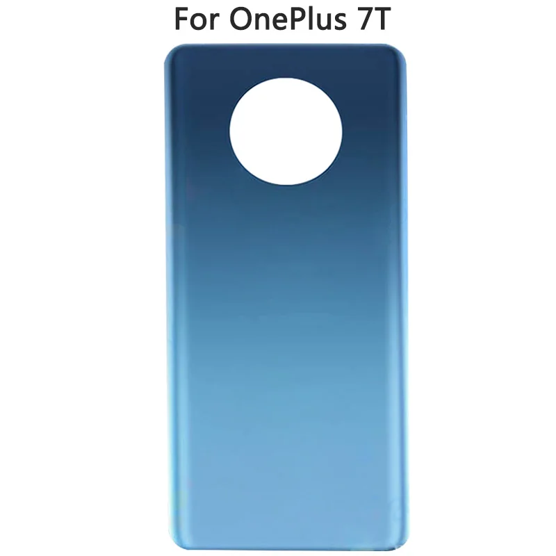 Новинка Крышка батарейного отсека для OnePlus 7T / Pro Задняя стеклянная крышка One Plus 7