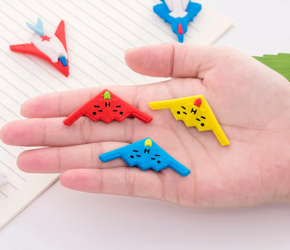 Ластики 4 шт./1 упаковка школьный резиновый подарок для девочек и мальчиков милый