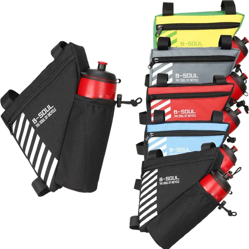 Портативная бутылка для воды Передняя треугольная велосипедная сумка