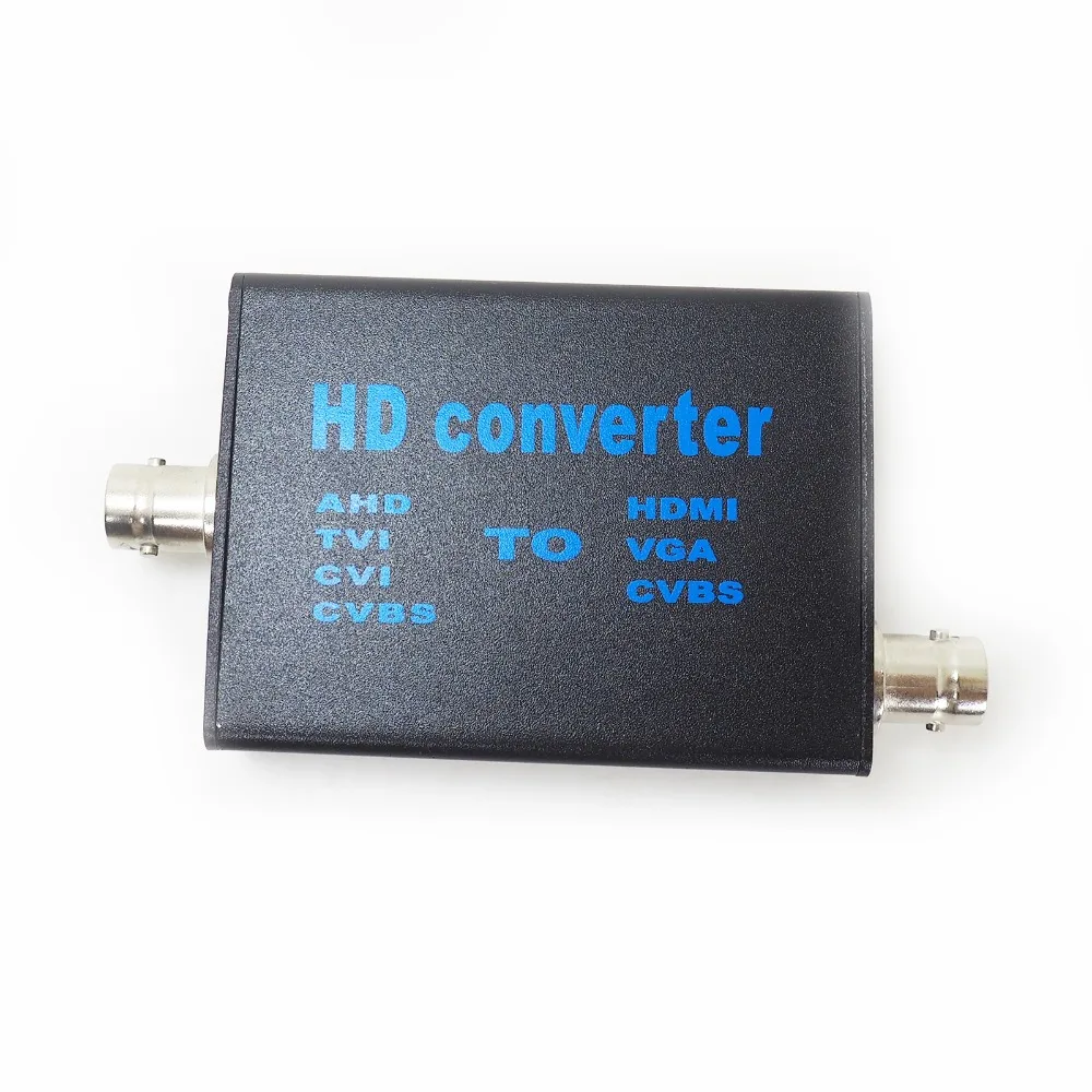 AHD41 10 шт./лот 4 в 1 преобразователь видеосигнала сигнал Вход AHD TVI CVI CVBS к HDMI/VGA/CVBS