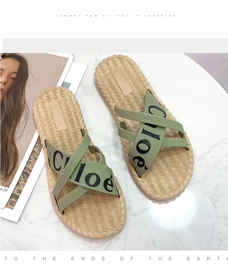 

Outer slippers women's summer 2021 fashion sandals and slippers flat casual slippers shoes for women flat slippers for women