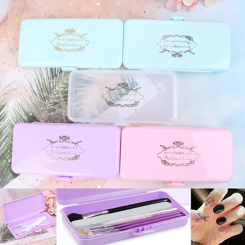 Пустой держатель для дизайна ногтей пинцет кутикулы толкатель кисти ручки