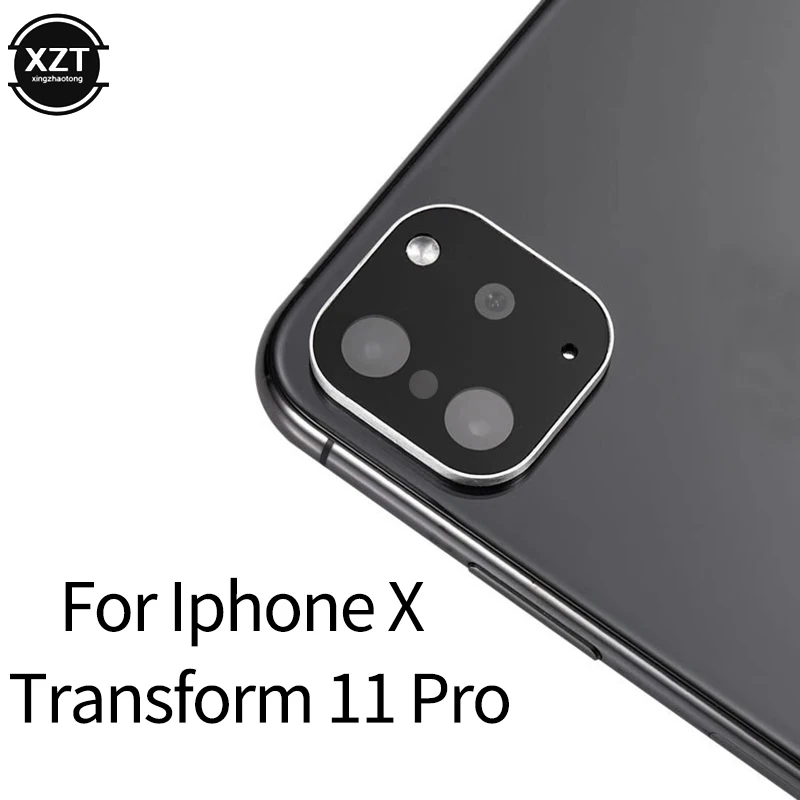 Новая наклейка для объектива камеры сменная крышка за секунду iPhone X XS MAX