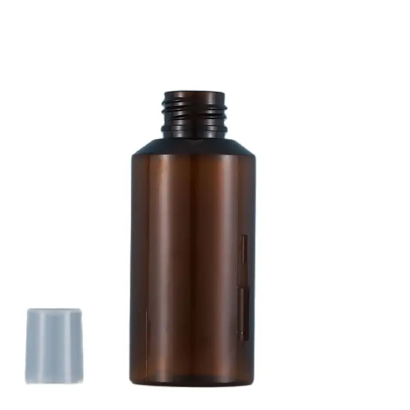 Зеленая/коричневая/прозрачная бутылка с тонером для домашних животных 100 мл