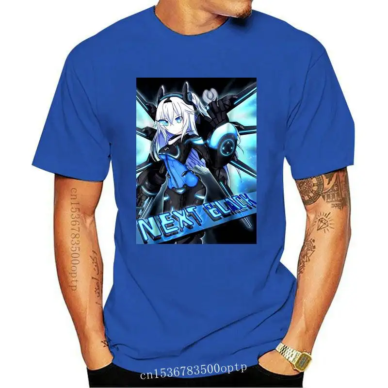 

New SEERTLIOPT Men's Tshirts Hyperdimension Neptunia Simple Wild Short Sleeve(1)