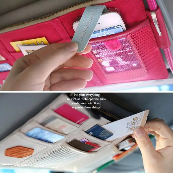 Многофункциональный Солнцезащитный козырек HiMISS автомобильный держатель для