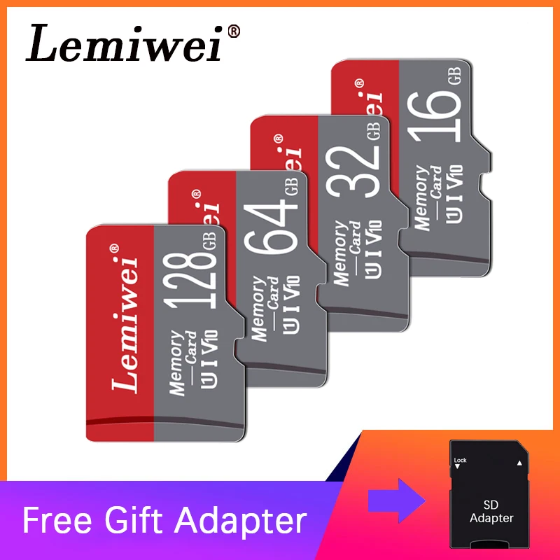 Высокая скорость Creat Microsd 8 ГБ 16 32 Micro SD карта 64 Гб 128 памяти мини картао де memoria