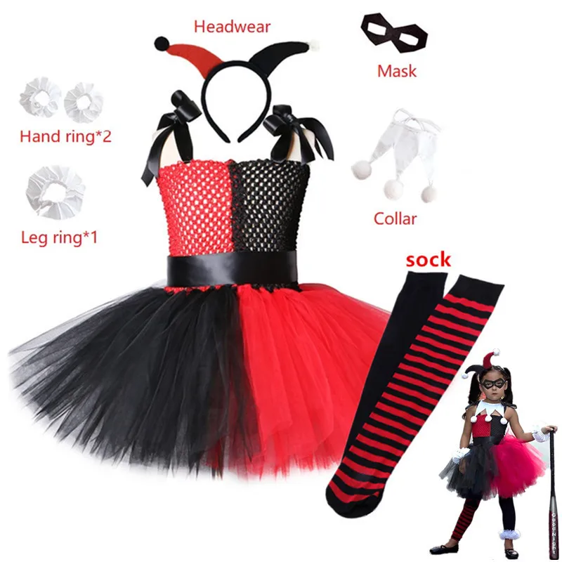 Самоубийство самоубийство Harley Quinn Аниме Костюмы Пурим Рождество Хэллоуин