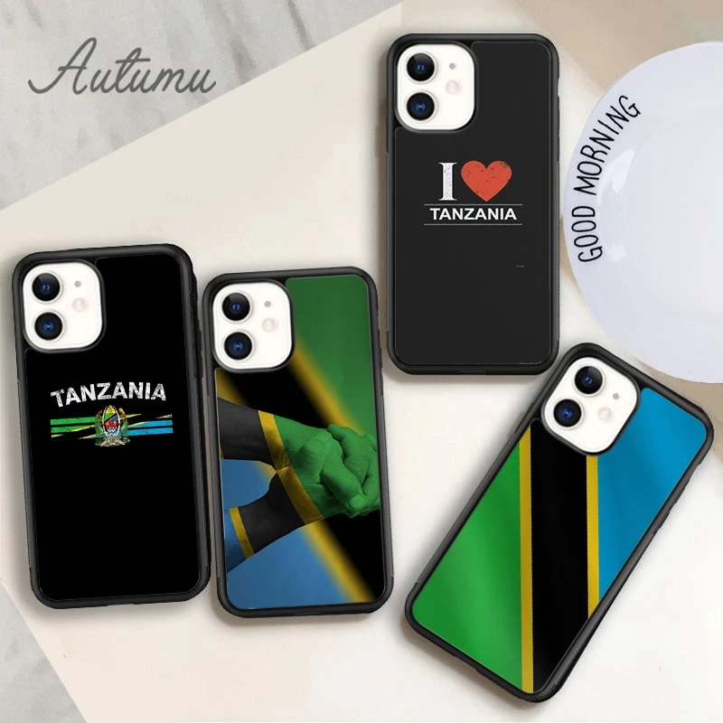 Чехол для телефона с гербом Танзании iPhone 11 12 13 14 Pro Max mini XR XS SE 2020 6S 7 8 Plus Samsung Galaxy S21 S22