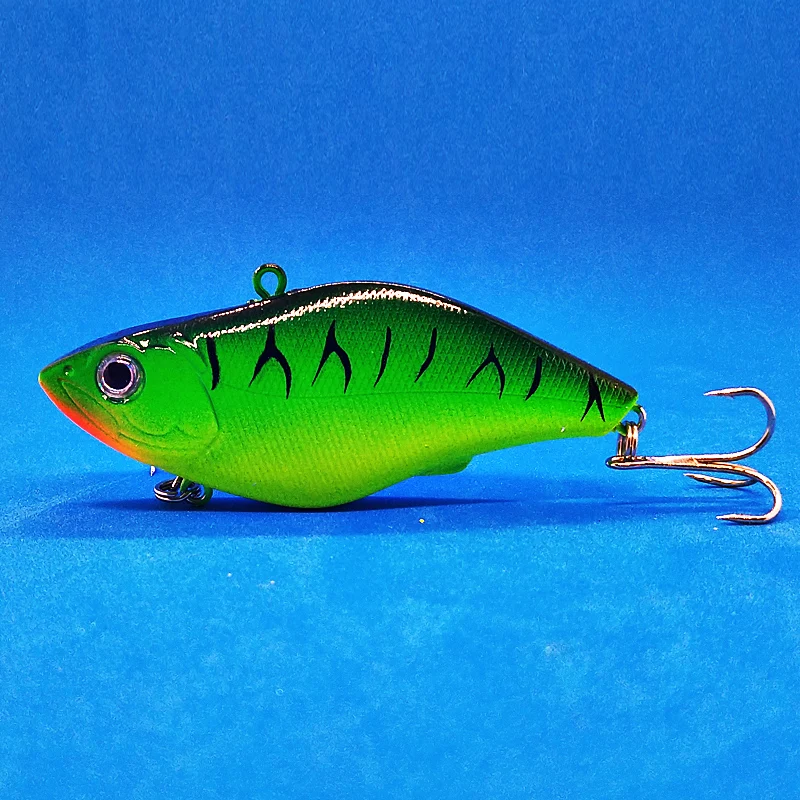 

1 PCS 7cm 13g Artificial VIB Fishing Lure lead inside Hard Bait Diving Swivel Bait winter Sea Fishing Tackle