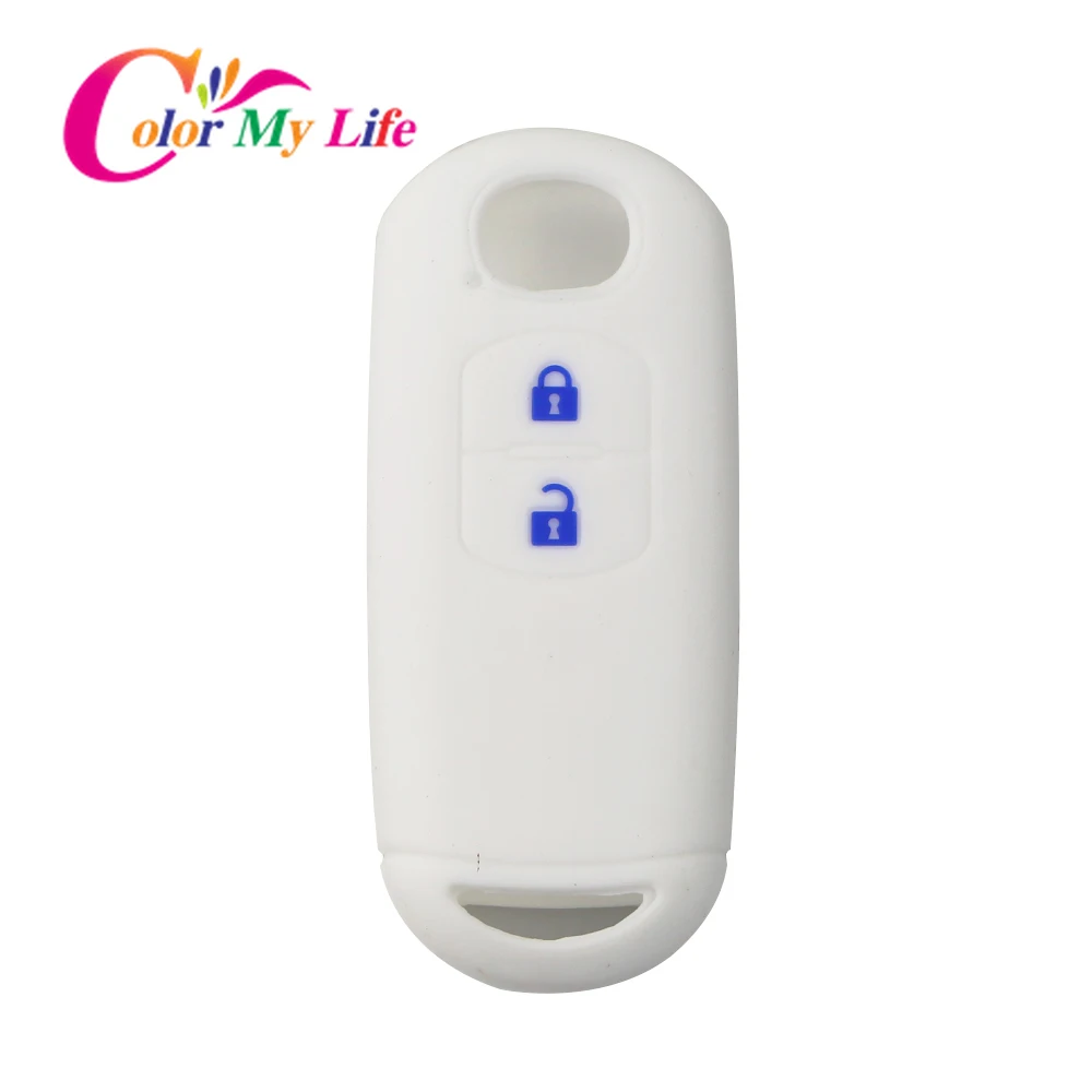 Силиконовый резиновый чехол для автомобильного ключа Mazda 2 3 5 6 8 Atenza CX5 CX-7 CX-9 RX Smart