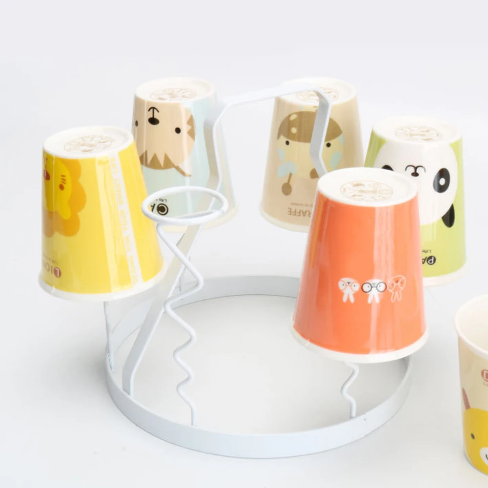 

Metal Glass Cup Water Storage Shelf Drying Cup Organizer Kitchen Stand Glass Holder Drain Rack for Home Kitchen Living Room