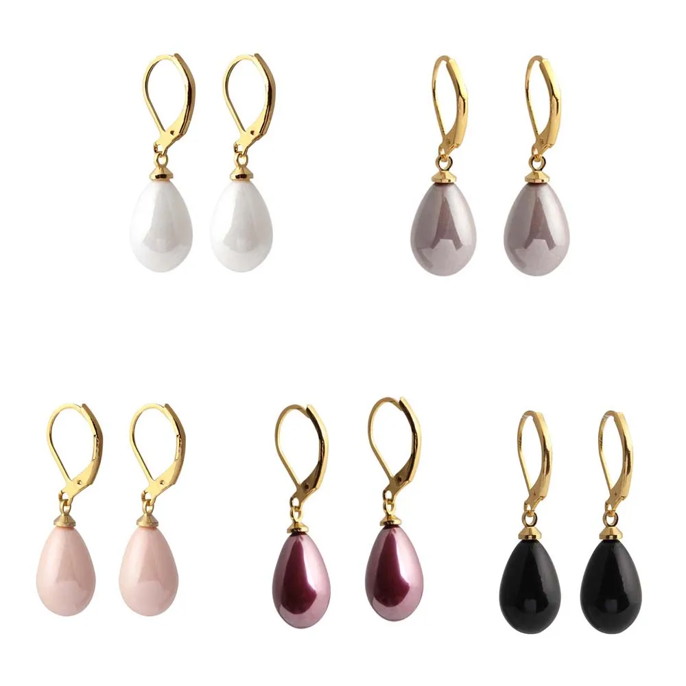 Женский винтажный кулон крючок с искусственным жемчугом висячие серьги в