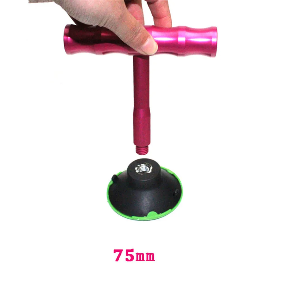 Безболезненный инструмент для ремонта вмятин T Съемник на присосках без клея