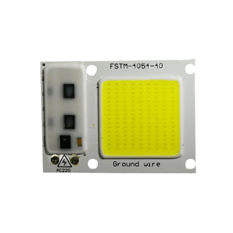 Светодиодный светильник COB Chip Smart Driver 20 30 Вт 50 DIY алюминиевый заменяет головной