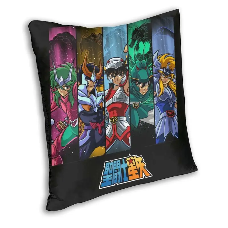 Декоративная Подушка Рыцари Зодиака Роскошный чехол для подушки в стиле аниме