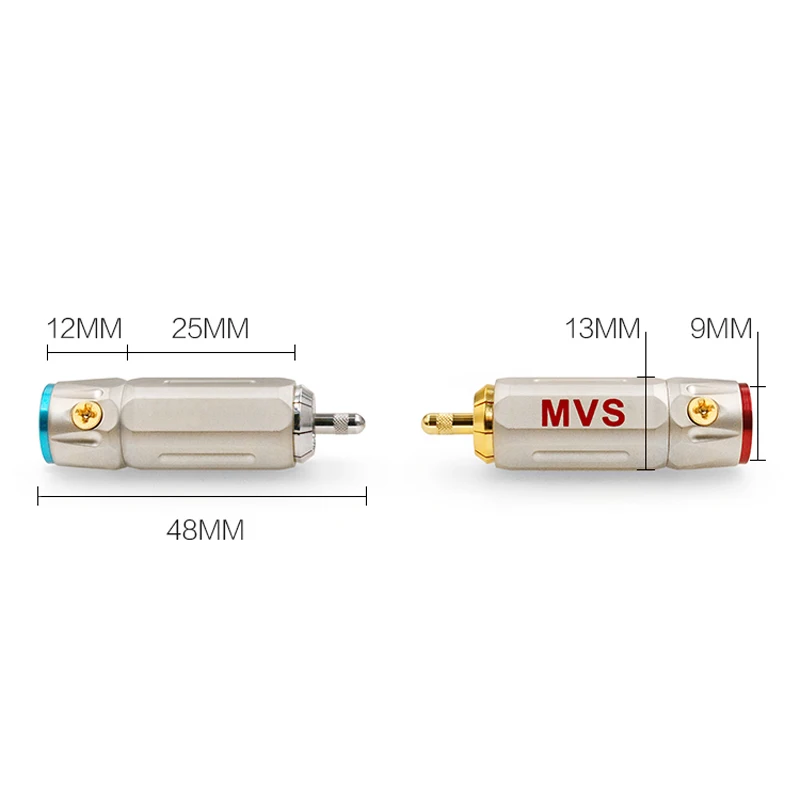Медная штепсельная вилка DIYLIVE RCA с позолоченным разъемом Lotus звуковая головка
