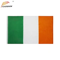 flagnshow ireland flag one piece 3x5 ft triple stitching hanging irish national flags polyester indoor outdoor for decoration