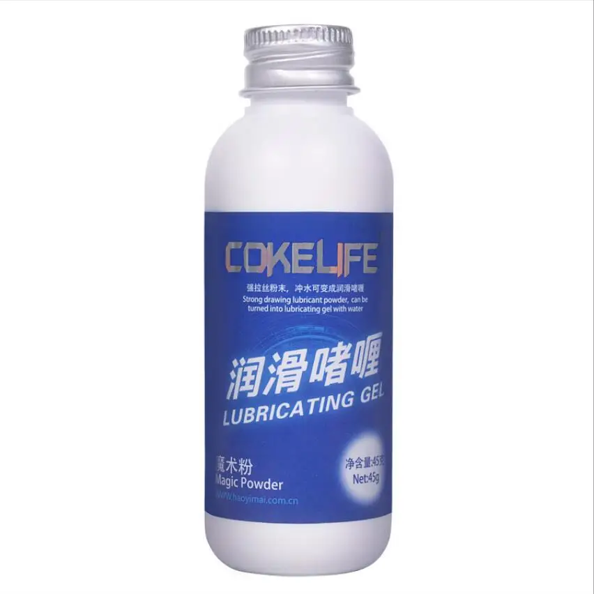 COKELIFE Solid Powder Lubricant Water Base Mixed Using With Hot Oil for Vaginal Anal Sex Lubrication S1772