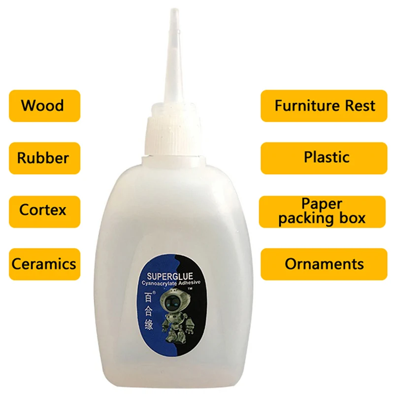

25g/30g/50g Instant Quick Dry Cyanoacrylate Strong Adhesive 502 Super Glue