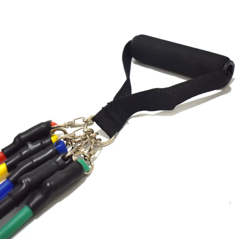 

11Pcs Latex Resistance Bands Set Crossfit Training Exercise Yoga Tubes Pull Rope Rubber Expander Elastic Bands Fitness Equipment