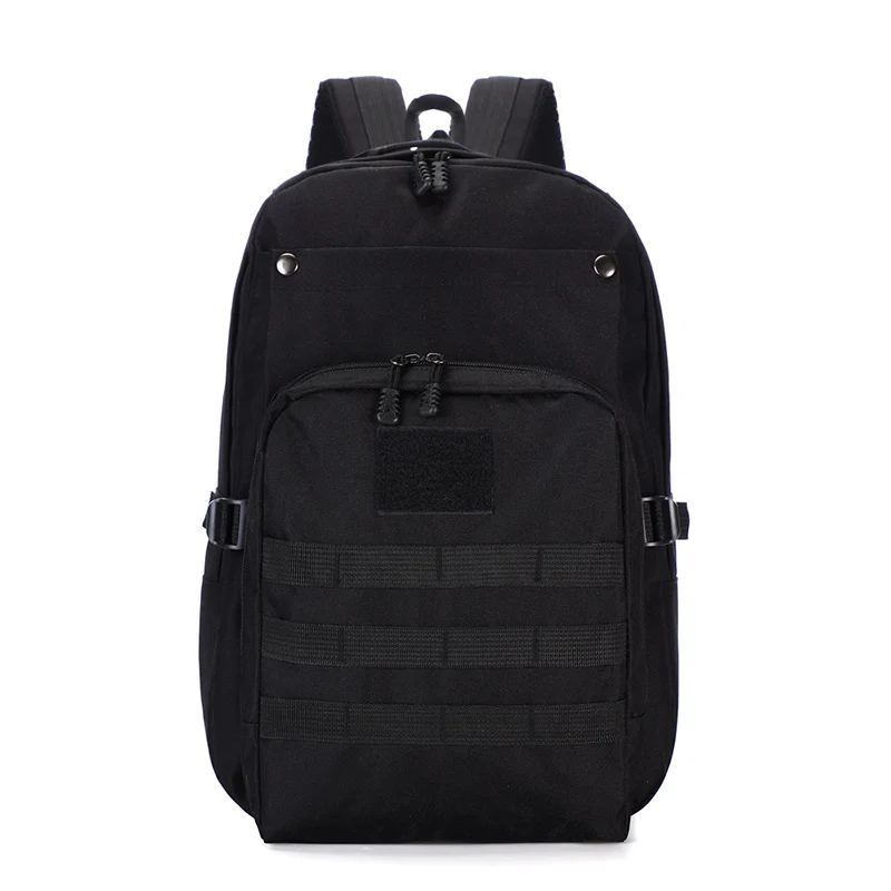 35L большой емкости Molle тактический рюкзак армейские военные сумки Открытый Туризм Горный туризм Охота Кемпинг Сумка Камуфляж - Цвет: Черный цвет