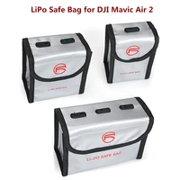 upgraded dji fpv mavic air 2s lipo safe bag explosion proof protective battery storage bag for mavic air 2 fpv accessories