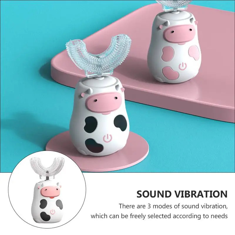 

1 Set Electric Toothbrush U-Shape Toothbrush Kids Electric Tooth Brush Baby Safety Tooth Brush Sonic Toothbrush For Children