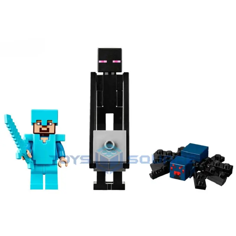 Модель конца портала строительные блоки с моим миром фигурки героев набор