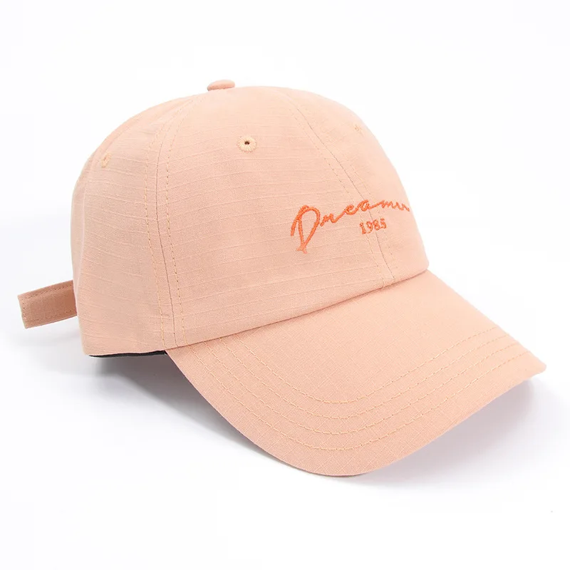 Бейсболка с вышивкой алфавита для женщин корейская модная повседневная