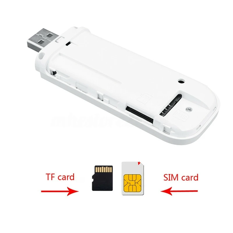 Портативный 4G/3G LTE автомобильный WIFI роутер Hotspot 150Mbps беспроводной USB-донгл мобильного широкополосного модема с разблокированным SIM-картой