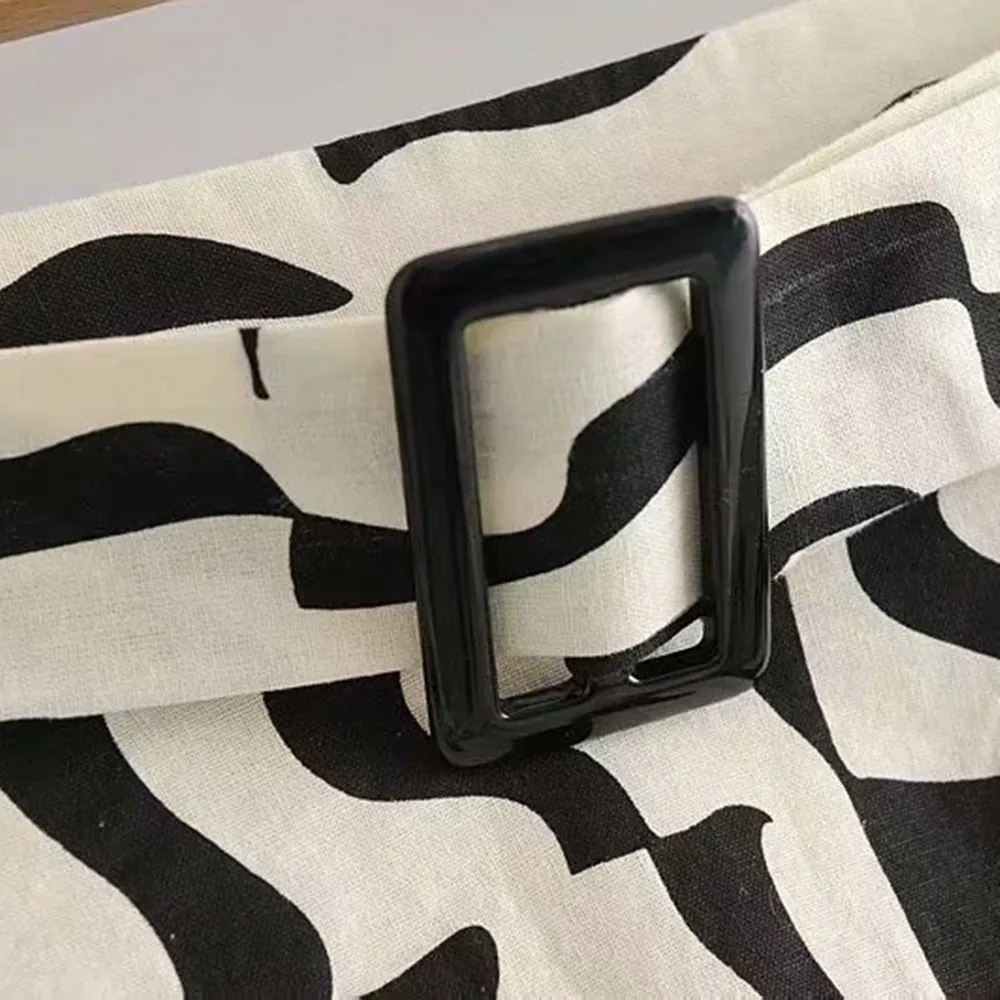 

Wholesale Custom Women New Design Animal Printed Skirts Elegant Leopard Print Midi Skirt