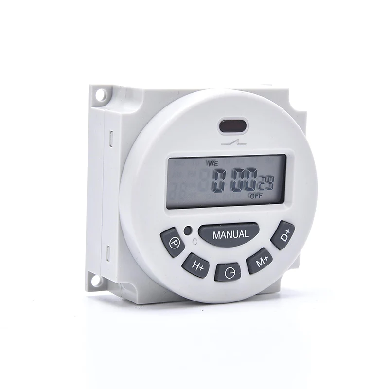

12V/220V Accurate Electronic Programmable Minutes Counter Mini Portable LCD Digital Kitchen Control Power Timer Switch