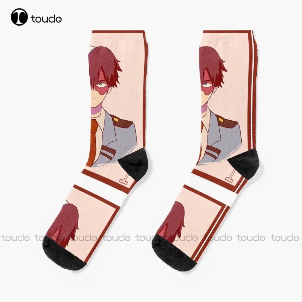 

Todoroki! Socks Softball Socks Personalized Custom Unisex Adult Teen Youth Socks 360° Digital Print Christmas Gift Funny Sock