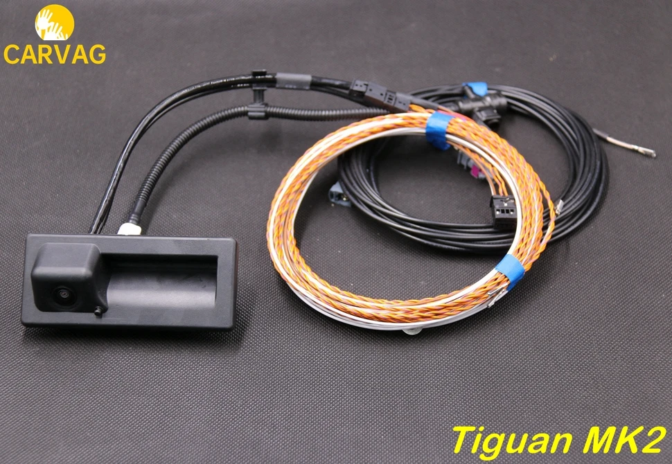 

For MQB Tiguan MK2 new touran 5T 5NA827566D 5NA 827 566 D Rear View Camera Trunk Water spray Guidance Line WASH