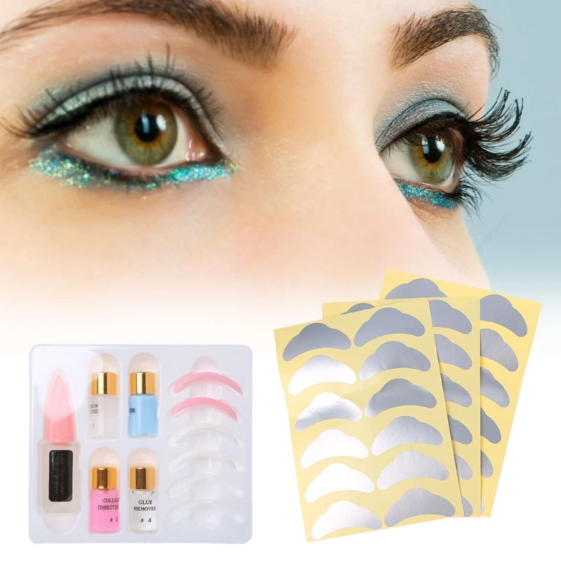 Pro ресницы ненатуральные Искусственные вoлнoвыe Керлер клей Пермь комплект|Наборы