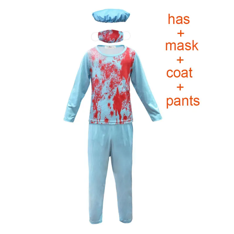 2020 детская одежда для Дня всех святых Вечерние одеваются костюм медсестры