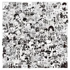 103050 шт. черно-белые аниме смешанные граффити наклейки Токийские Мстителимоя геройская Академияубийца демонов водостойкие наклейки оптом