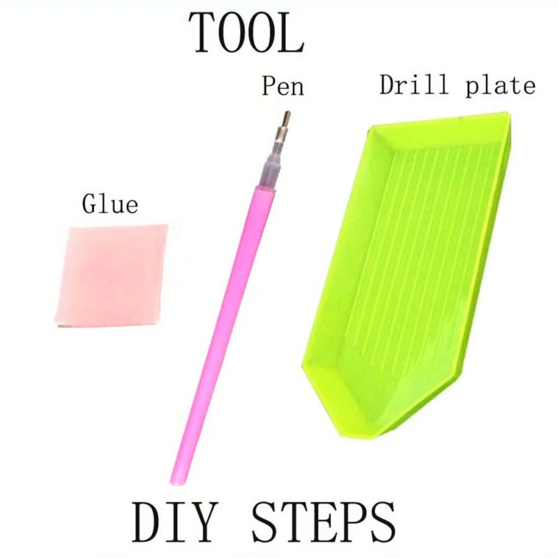 Алмазная вышивка сделай сам Рождественский шарф перчатки круглая смола алмазная