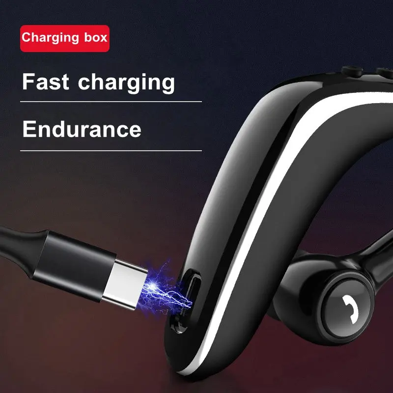 Беспроводные наушники с быстрой зарядкой 5 0 Bluetooth гибкие водонепроницаемые