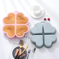 4 grid heart shaped cake silicone mold diy household baking pan food grade silicone chocolate pudding mold baking accessories